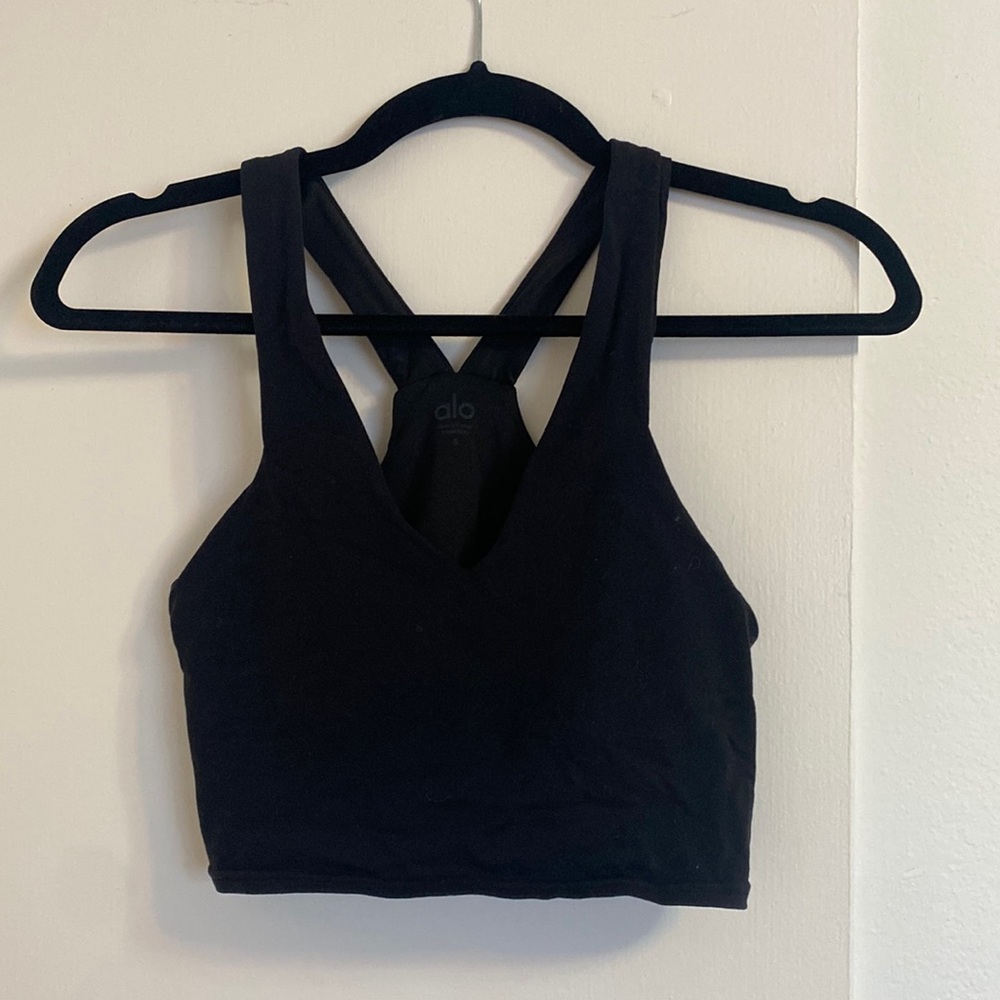 Alo bra (black, sz Small)